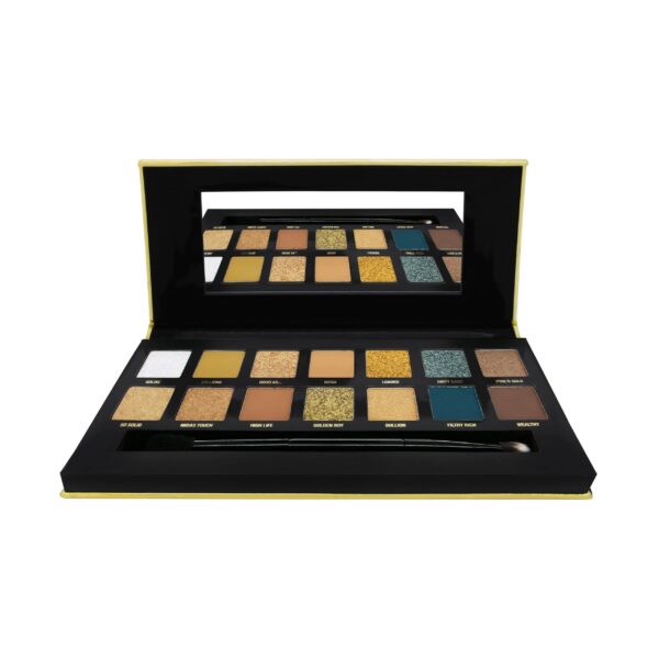 24K Gold Rush Pressed Pigment Palette