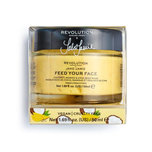 Revolution Skincare X Jake - Jamie Coconut, Mango & Chia Seed Radiant Glow Face Mask