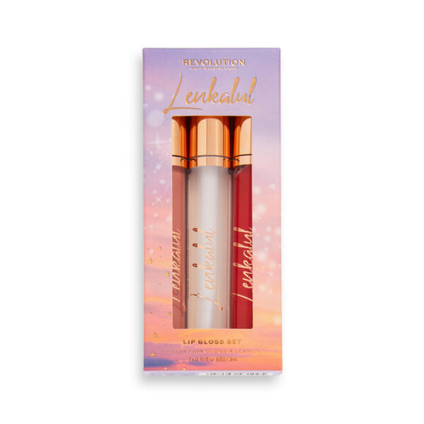 Makeup Revolution x Lenkalul Lip Gloss Set