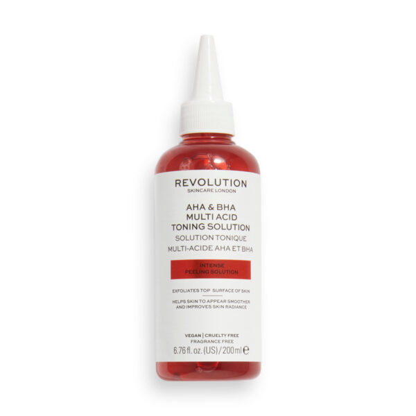 Revolution Skincare AHA & BHA Multi Acid Toning Solution 200ml