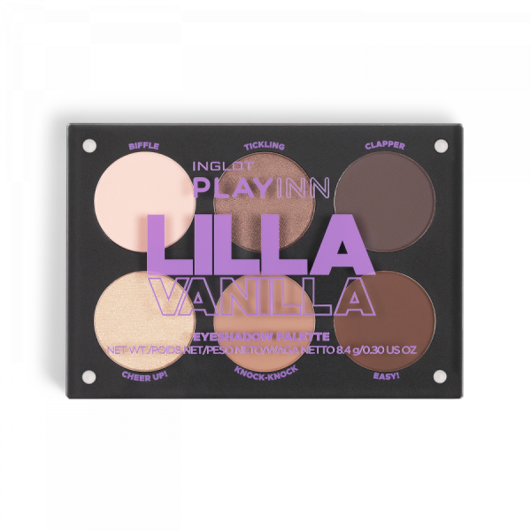 INGLOT PLAYINN Palette de fards à paupières Lilla Vanilla