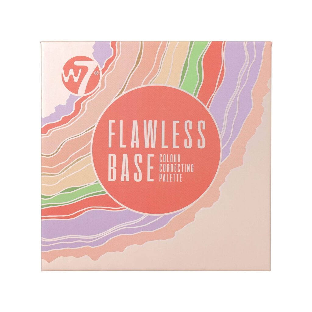 Palette de correction de couleur flawless base W7