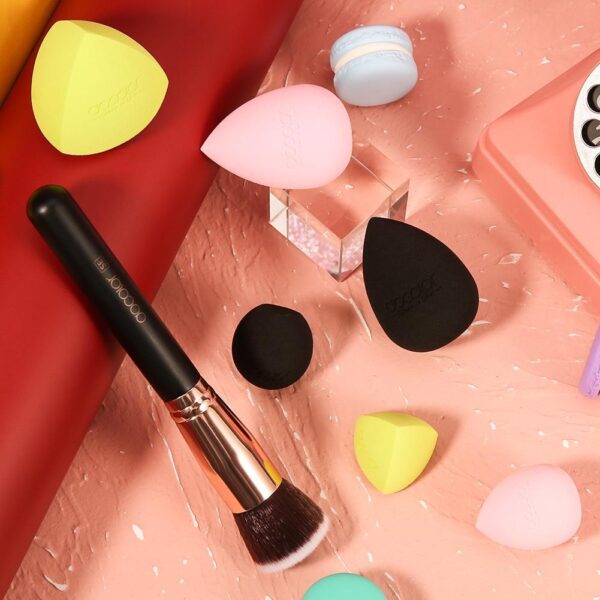 Neon Makeup Sponge Collection - Ensemble de beauty blinder et un pinceau fond de teint