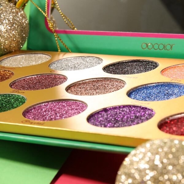 Docolor - Palette Glitter Pressées - Heat