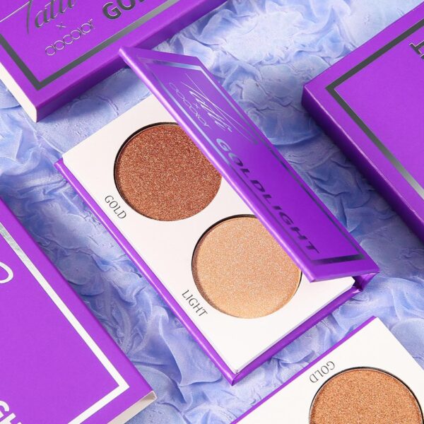 Docolor -Tatti : Palette Highlighter Gold light