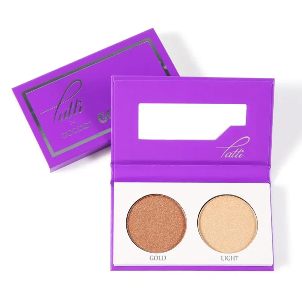 Docolor -Tatti : Palette Highlighter Gold light